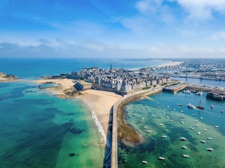Petite Maison Situee Entre Saint-Malo Et Cancale Екстериор снимка
